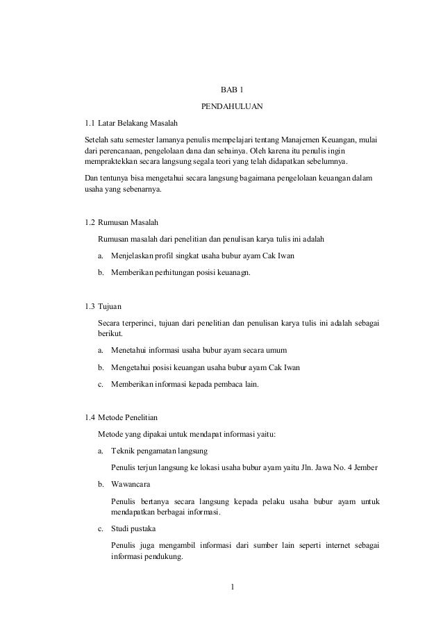 Analisis Keuangan Umkm