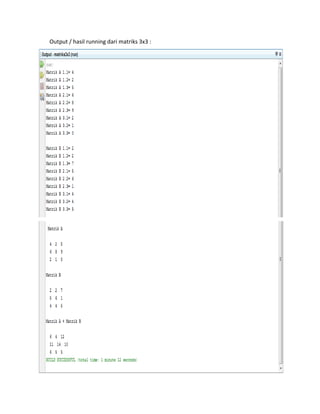 Algoritma - Array | PDF