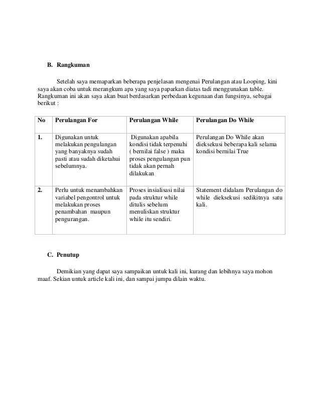 Contoh Flowchart Looping Do While - Rumamu di Contoh Flowchart Looping Do While - Rumamu di