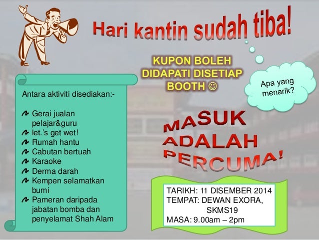 HARI KANTIN SEKOLAH