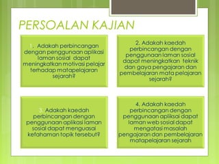 PERSOALAN KAJIAN
 