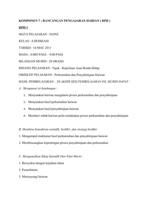 Tugasan 2 unit pengajaran kpd3016