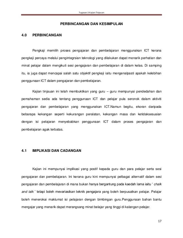 Tugasan 3 Kajian Tinjauan