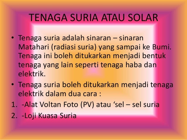 Tugasan 8 bekalan tenaga