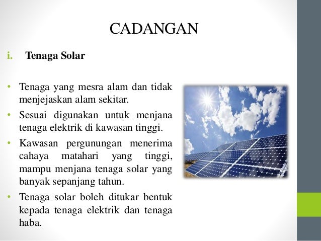 tenaga yang boleh diperbaharui