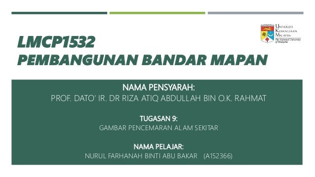 Gambar Pencemaran Alam Sekitar
