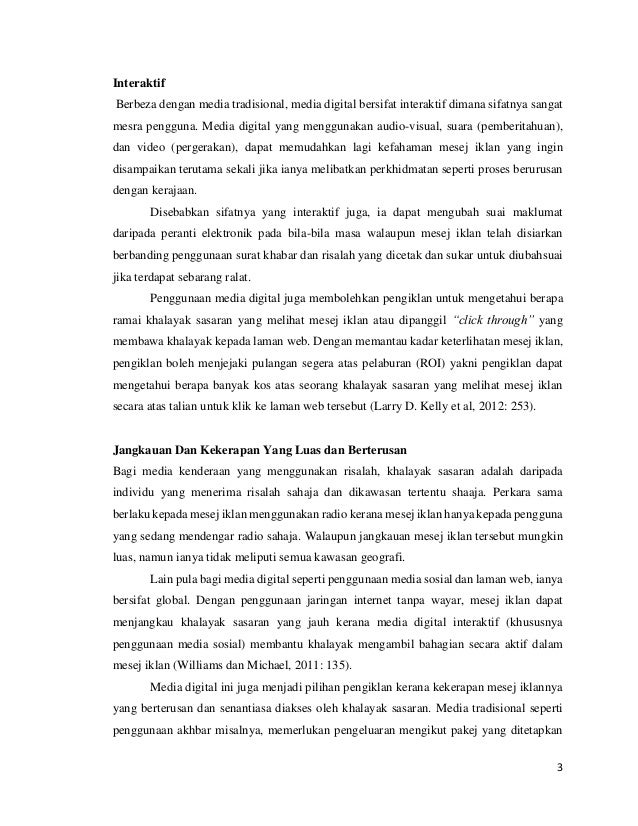 MEDIA TRADISIONAL DAN MEDIA BAHARU MEDIA TRADISIONAL DAN MEDIA BAHARU