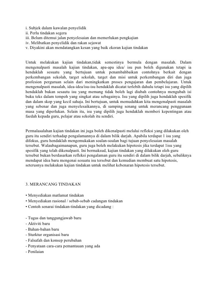 Konsep dan model kajian tindakan