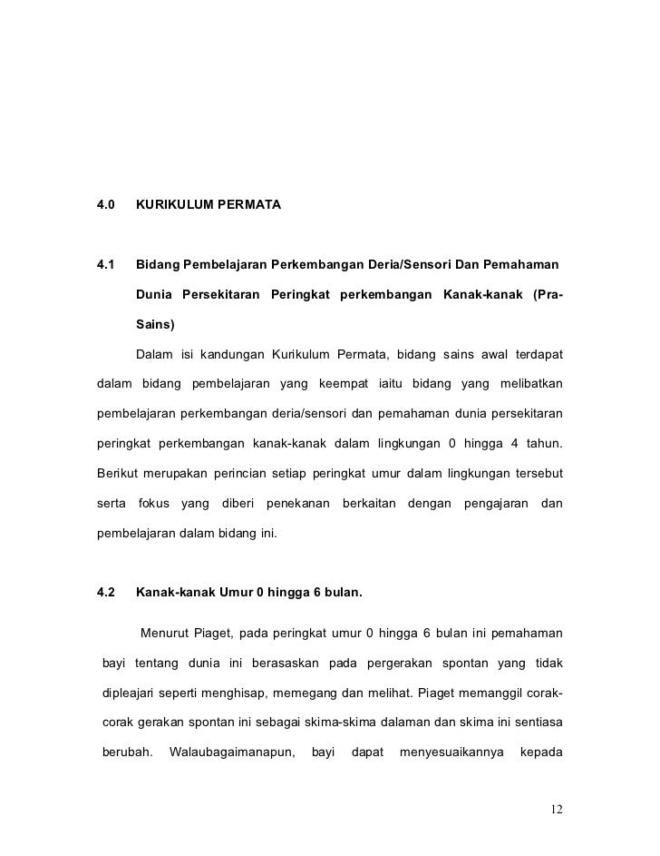 Tugasan Kumpulan 4 Pendidikan Sains Awal Kanak Kanak