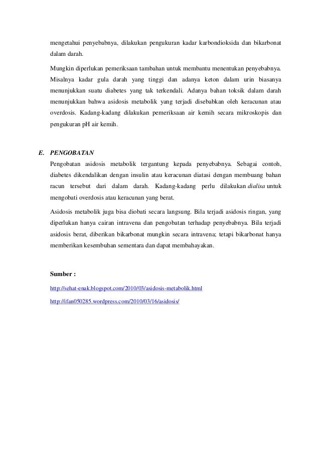 Asidosis Metabolik