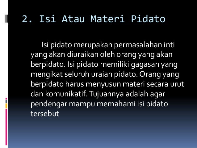 Teks Pidato