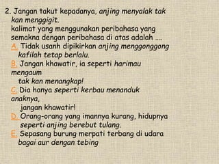 ungkapan,peribahasa,kata baku kata serapanTugas bahasa indonesia