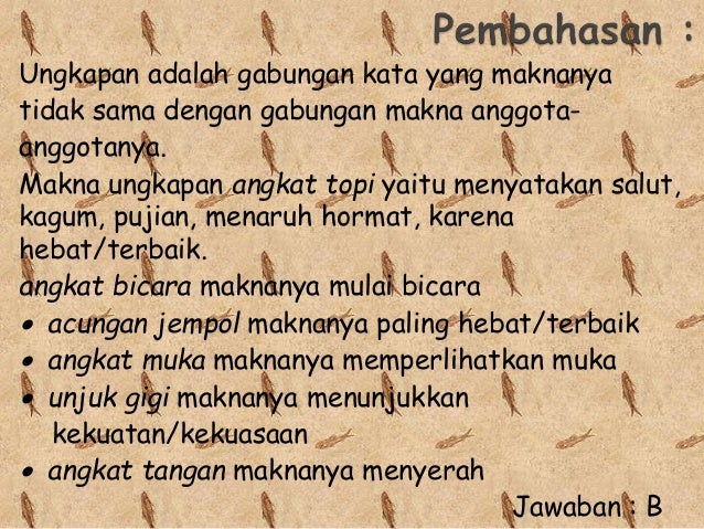 Ungkapan,peribahasa,kata baku kata serapanTugas bahasa 