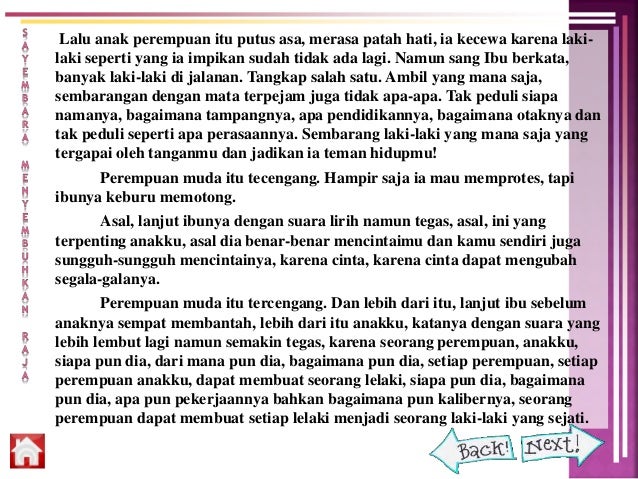 presentasi cerpen bahasa indonesia