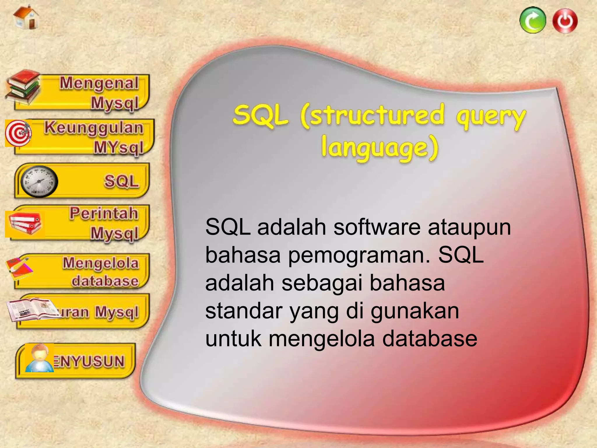 Pengenalan Mysql | PPTX