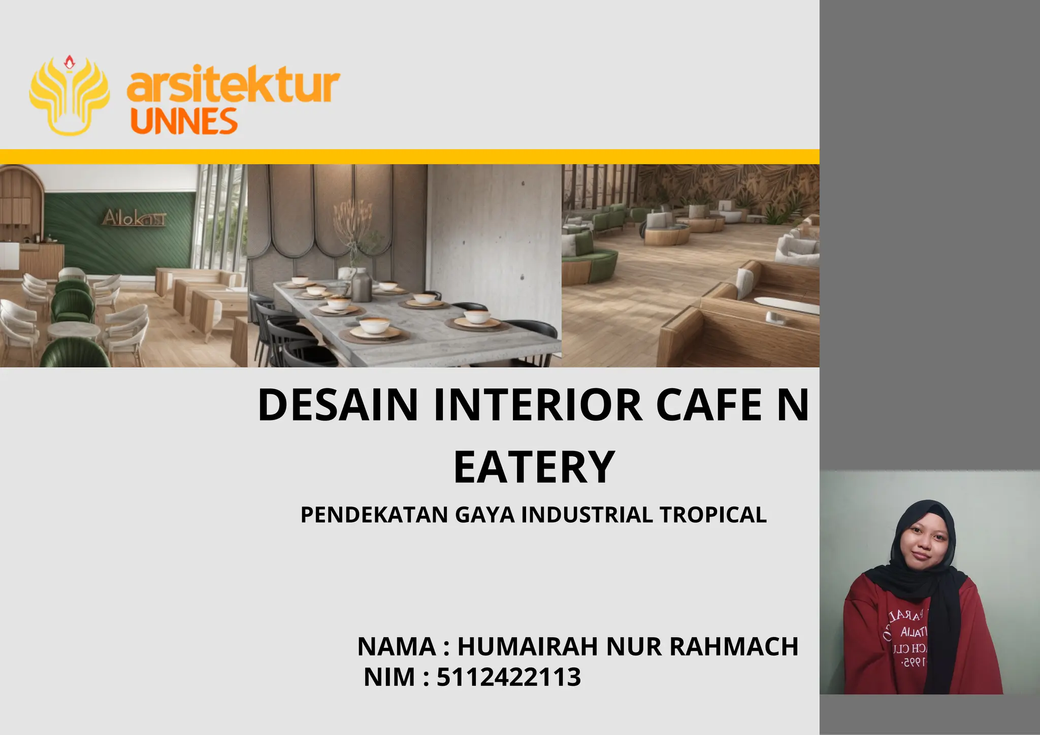 TUGAS BESAR DESAIN INTERIOR membuat cafe dan resto | PDF