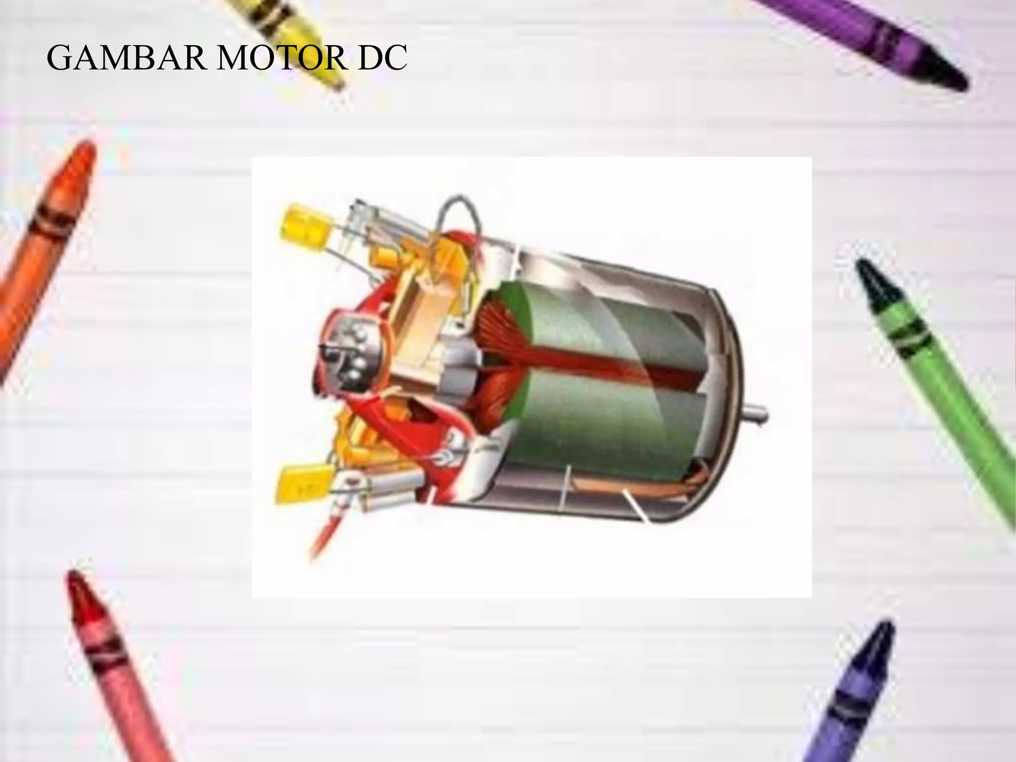 GAMBAR MOTOR DC
 