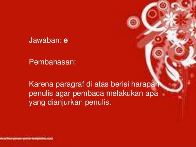 Contoh Soal Paragraf Persuasif Beserta Jawaban Contoh