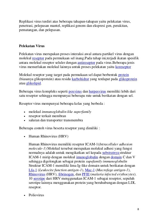 Tugas biologi tentang virus Tugas biologi tentang virus