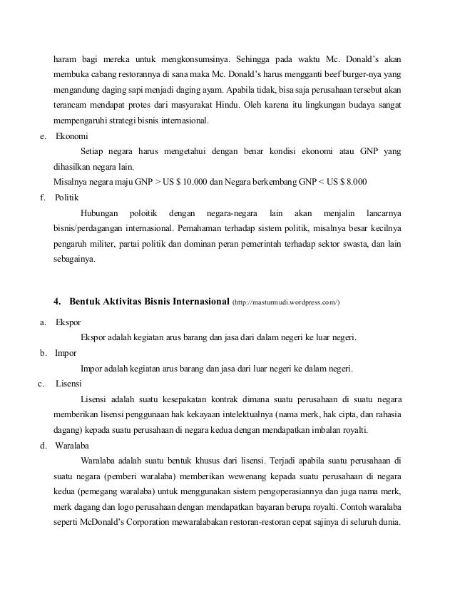 Bisnis Internasional