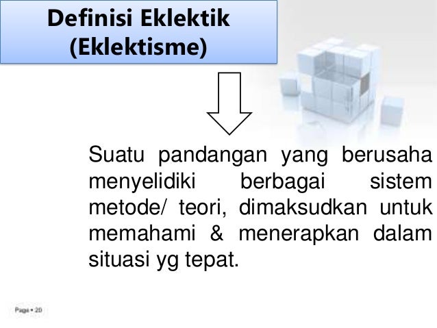 Pendekatan Konseling Eklektik