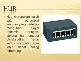 XI-2 TKJ PERANGKAT JARINGAN | PPTX