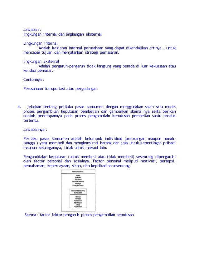 soalTugas dasar pemasaran soal ujian tengah semester soalTugas dasar pemasaran soal ujian tengah semester