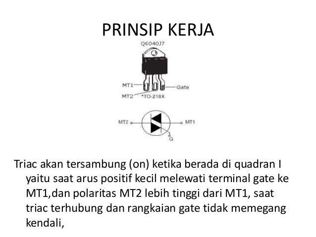 Prinsip kerja diac