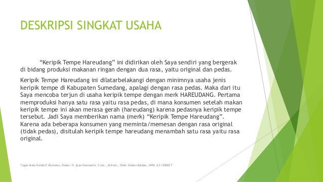 Tugas e commercekeripik tempe