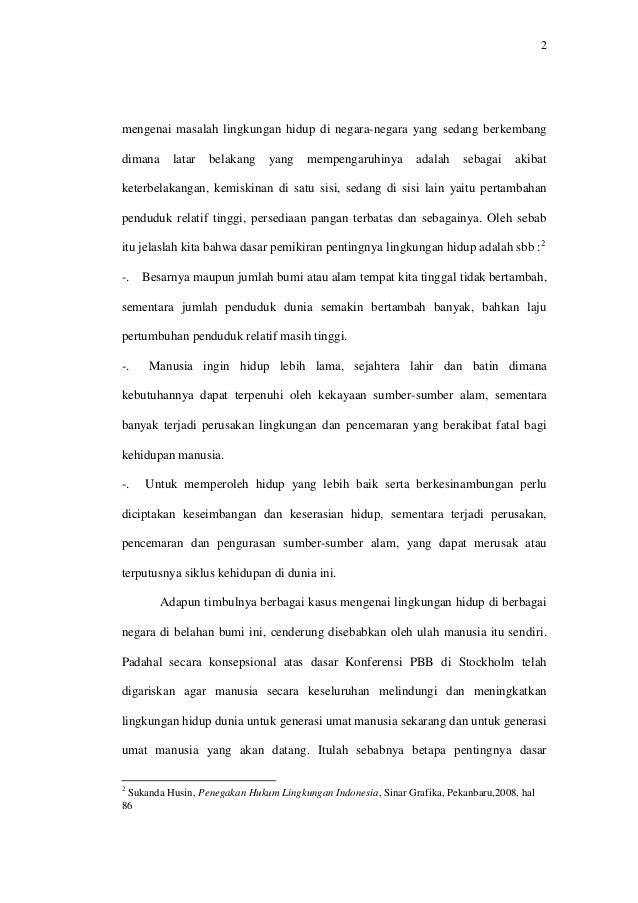 Tugas Hukum Lingkungan