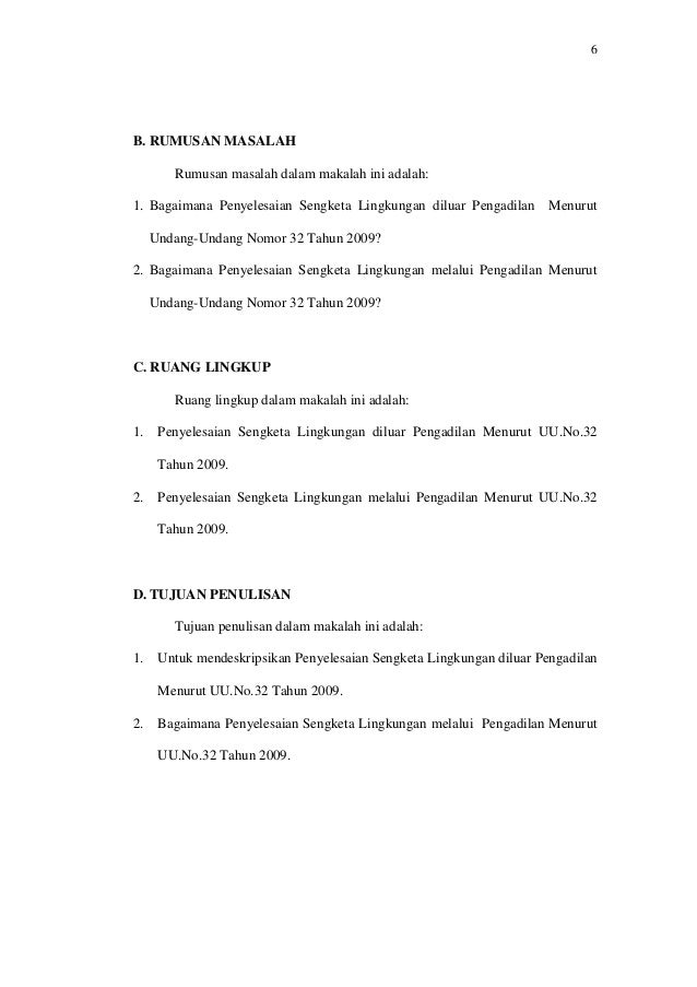 Tugas Hukum Lingkungan