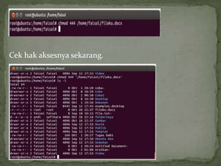 Cek hak aksesnya sekarang. 
