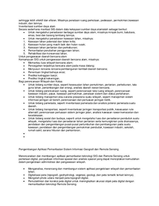 Manfaat Sig Dalam Bidang Pendidikan Mudah