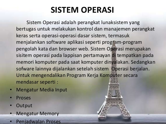 Tugas II SIM tentang Perangkat Lunak Komputer