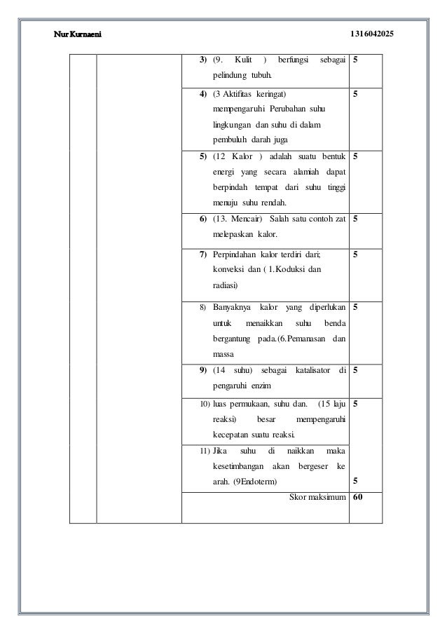 Asessment Pembuatan Soal