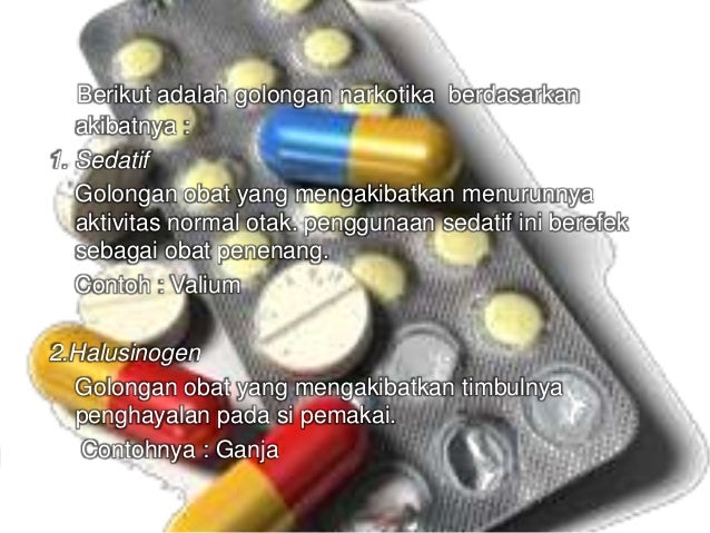 Pengaruh Psikotropika Dan Narkotika Pada Sistem Koordinasi