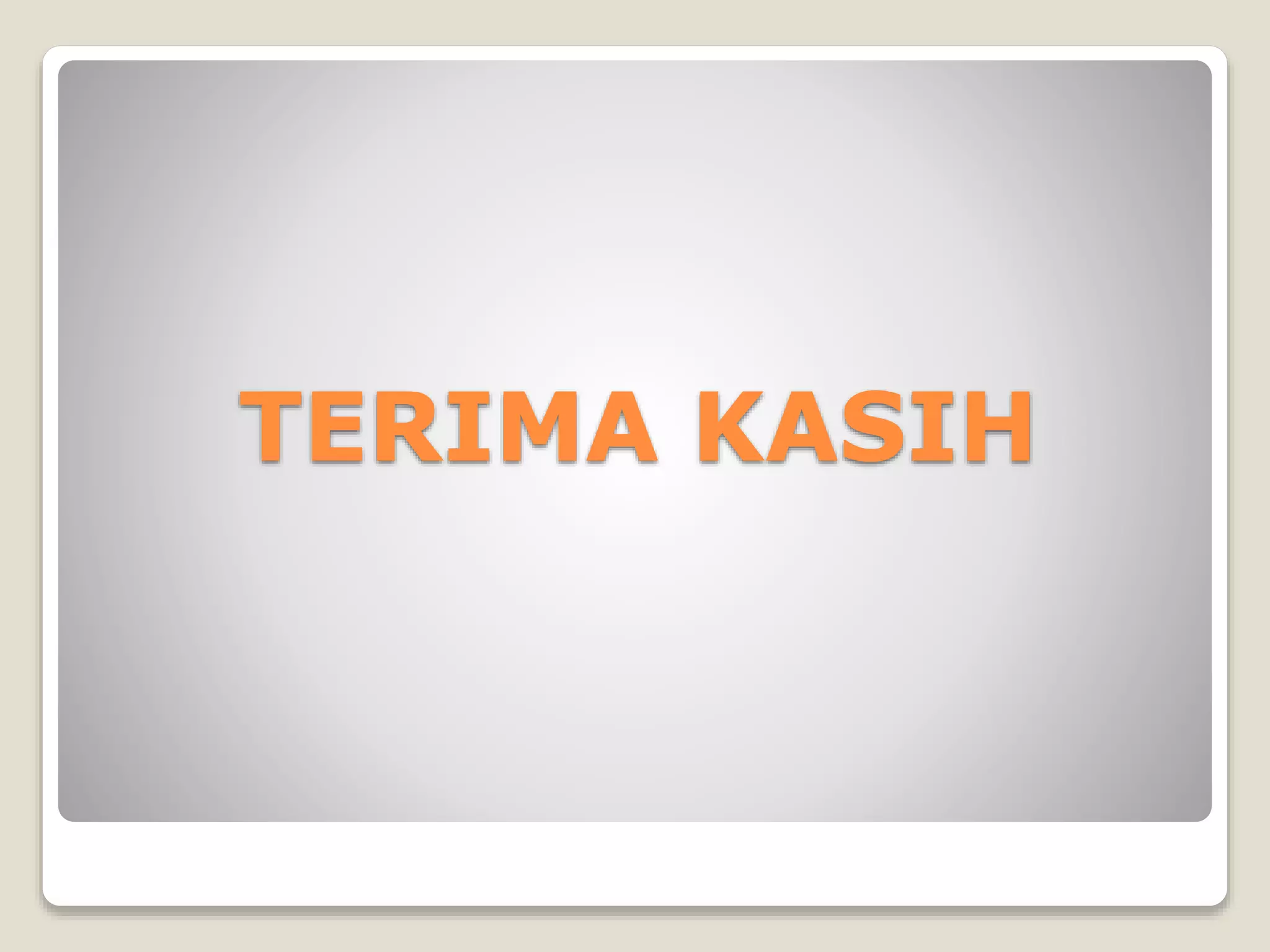 TERIMA KASIH