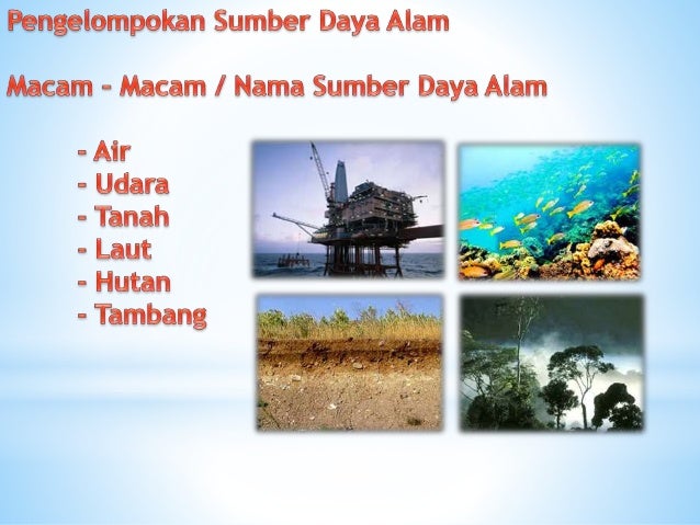 Sumber Daya Alam Sda