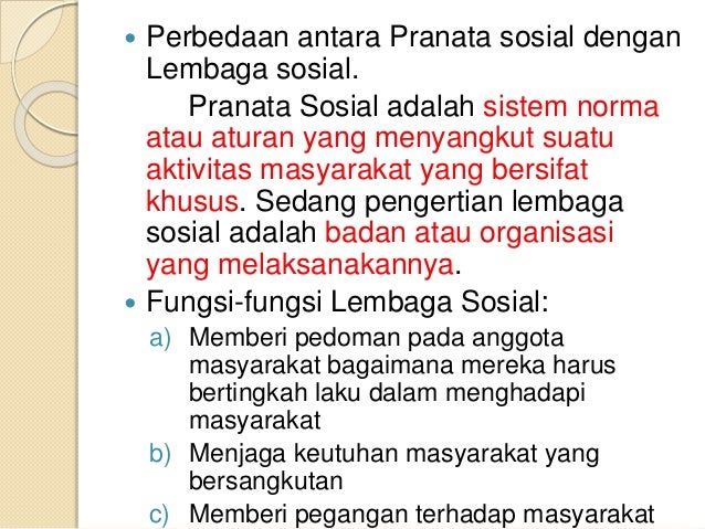 Problematika lingkungan sosial budaya masyarakat