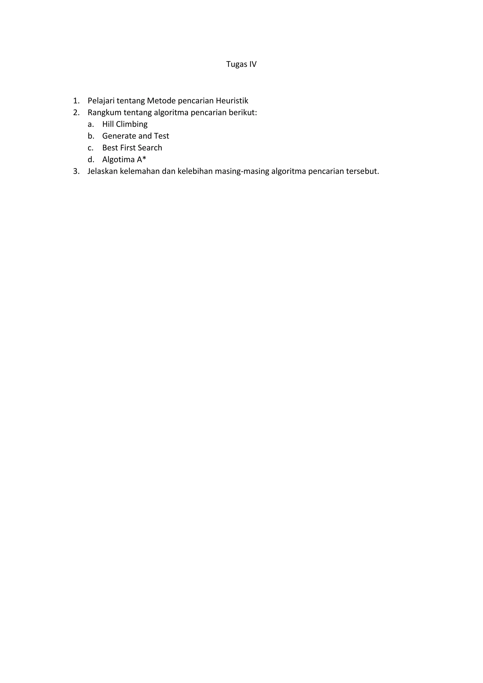 Tugas iv | PDF