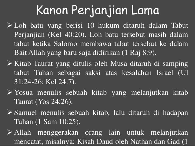 perkembangan dosa menurut alkitab kejadian 3 dan 4 kanonisasi alkitab 