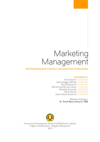 Management
Marketing
 