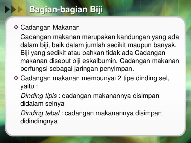 Bagian Bagian Biji Dan Fungsinya Sekali