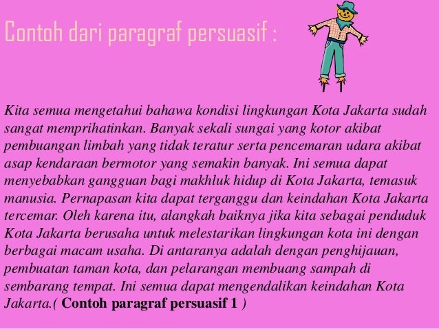 Image result for paragraf persuasi