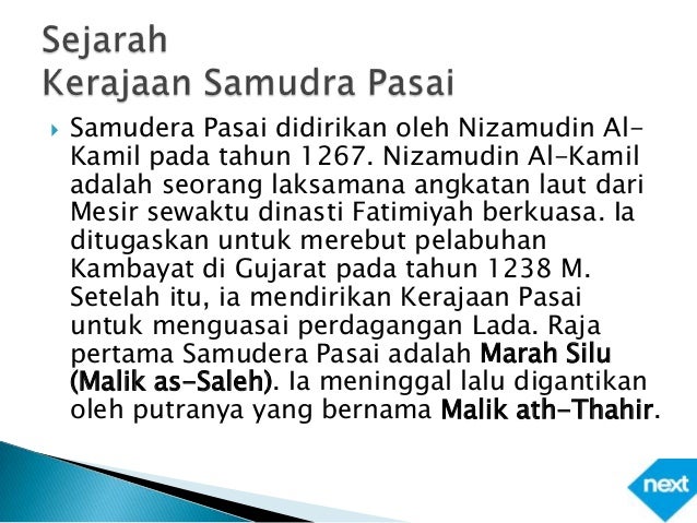 Kerajaan Aceh Dan Kerajaan Samudra Pasai Oleh Kelompok 8