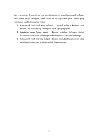 Tugas Kelompok Psikologi Pendidikan