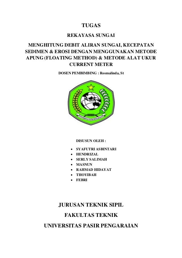Tugas Kelompok Sugai