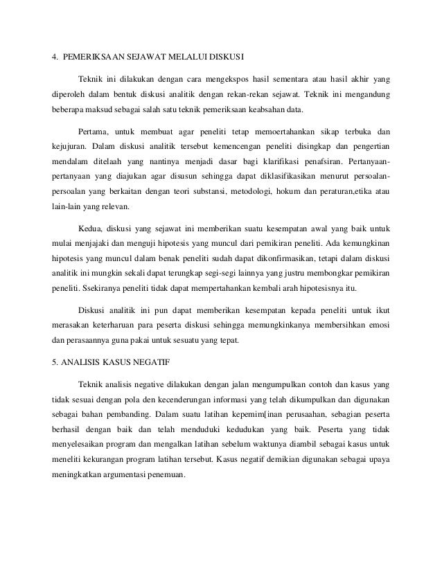 Teori Keabsahan Data Dalam Penelitian Kuantitatif Bagian2