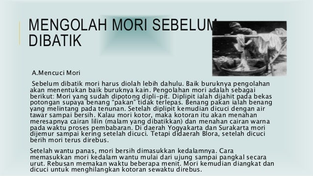 Cara Membuat Batik Tulis
