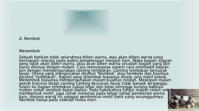 Cara Membuat Batik Tulis